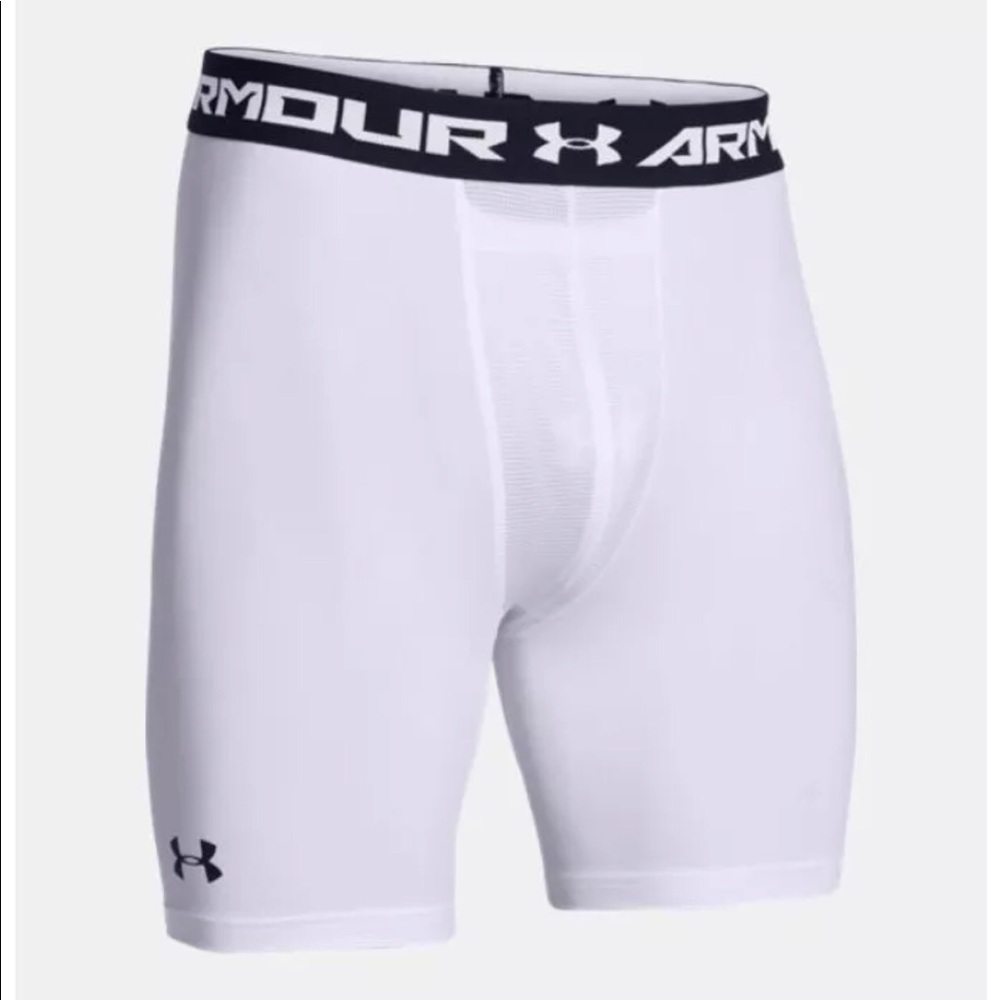 UNDER ARMOUR Heat GearCompression Shorts w/Cup NWT